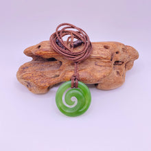 Load image into Gallery viewer, Small Kahurangi Koru Pendant
