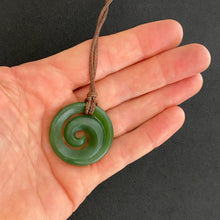 Load image into Gallery viewer, Medium Kahurangi Koru Pendant
