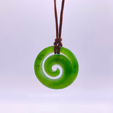 Load image into Gallery viewer, Medium Kahurangi Koru Pendant
