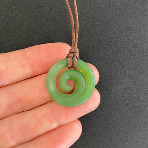 Small Kahurangi Koru Pendant