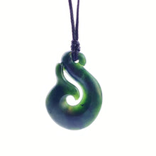 Load image into Gallery viewer, Whale Tail Hei Matau Hook Pendant
