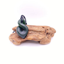 Load image into Gallery viewer, Dark Single Pikorua / Twist Pendant
