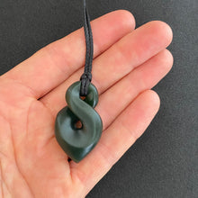 Load image into Gallery viewer, Dark Single Pikorua / Twist Pendant
