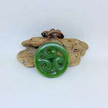 Load image into Gallery viewer, Kahurangi Triple Koru Pendant
