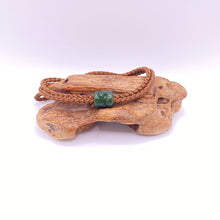 Load image into Gallery viewer, Brown Cord Single Beaded Bracelet
