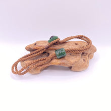 Load image into Gallery viewer, Brown Cord Single Beaded Bracelet
