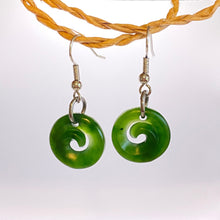 Load image into Gallery viewer, Kawakawa Koru Earrings
