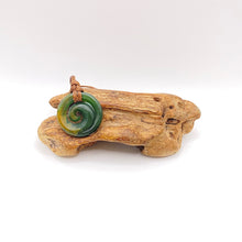 Load image into Gallery viewer, Small Marsden Flower Koru Pendant
