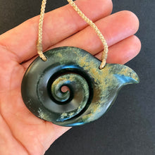 Load image into Gallery viewer, Horizontal Koru Pendant
