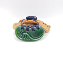 Load image into Gallery viewer, Ridge bound Koru Breastplate Pendant
