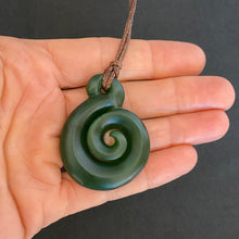 Load image into Gallery viewer, Koru Hei Matau Combination Pendant
