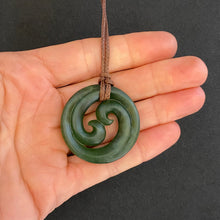 Load image into Gallery viewer, Kahurangi Double Koru Pendant
