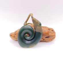Load image into Gallery viewer, Snood Bound Hei Matau, Hook and Koru Pendant
