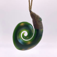 Load image into Gallery viewer, Snood Bound Hei Matau, Hook and Koru Pendant
