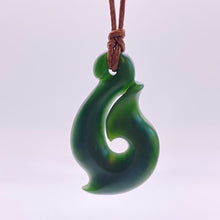 Load image into Gallery viewer, Kawakawa Hei Matau Pendant
