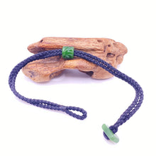 Load image into Gallery viewer, Black Cord Single Beaded Bracelet

