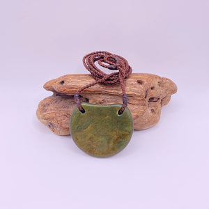 Flower Jade Roimata Drop Pendant
