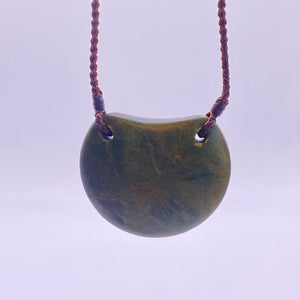 Flower Jade Roimata Drop Pendant
