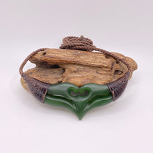 Load image into Gallery viewer, Double Koru Choker Pendant
