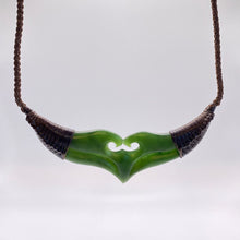 Load image into Gallery viewer, Double Koru Choker Pendant
