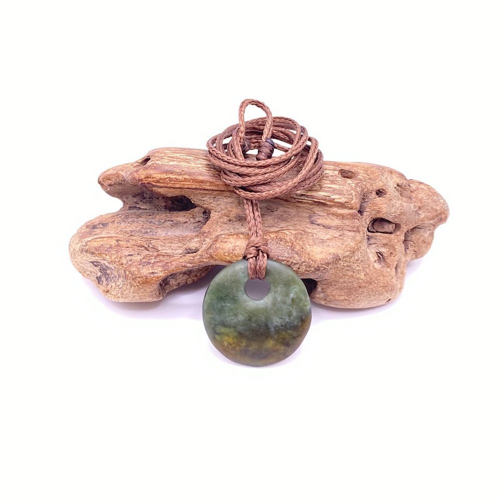 Small Putiputi Porohita Disc Pendant