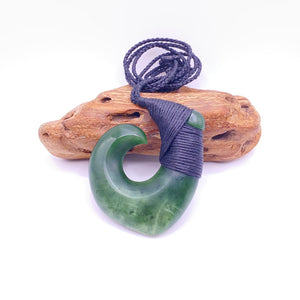 Kokopu Snood Bound Hei Matau Pendant