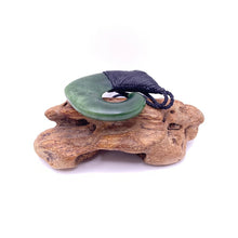 Load image into Gallery viewer, Kokopu Snood Bound Hei Matau Pendant
