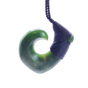 Kokopu Snood Bound Hei Matau Pendant
