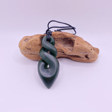 Load image into Gallery viewer, Kawakawa Double Pikorua Twist Pendant
