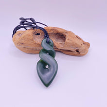 Load image into Gallery viewer, Kawakawa Double Pikorua Twist Pendant
