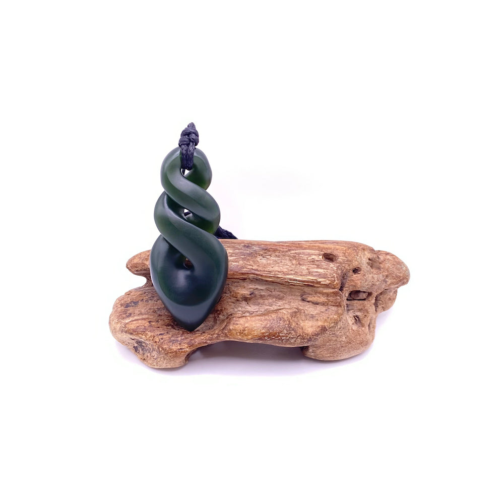 Kawakawa Double Pikorua Twist Pendant