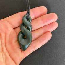 Load image into Gallery viewer, Kawakawa Double Pikorua Twist Pendant
