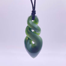 Load image into Gallery viewer, Kawakawa Double Pikorua Twist Pendant
