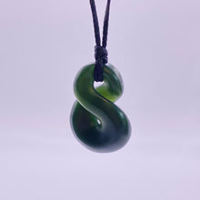 Load image into Gallery viewer, Dark Single Pikorua / Twist Pendant
