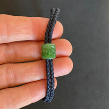 Load image into Gallery viewer, Navy Cord Single Beaded Bracelet
