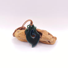 Load image into Gallery viewer, Kawakawa Manaia Pendant
