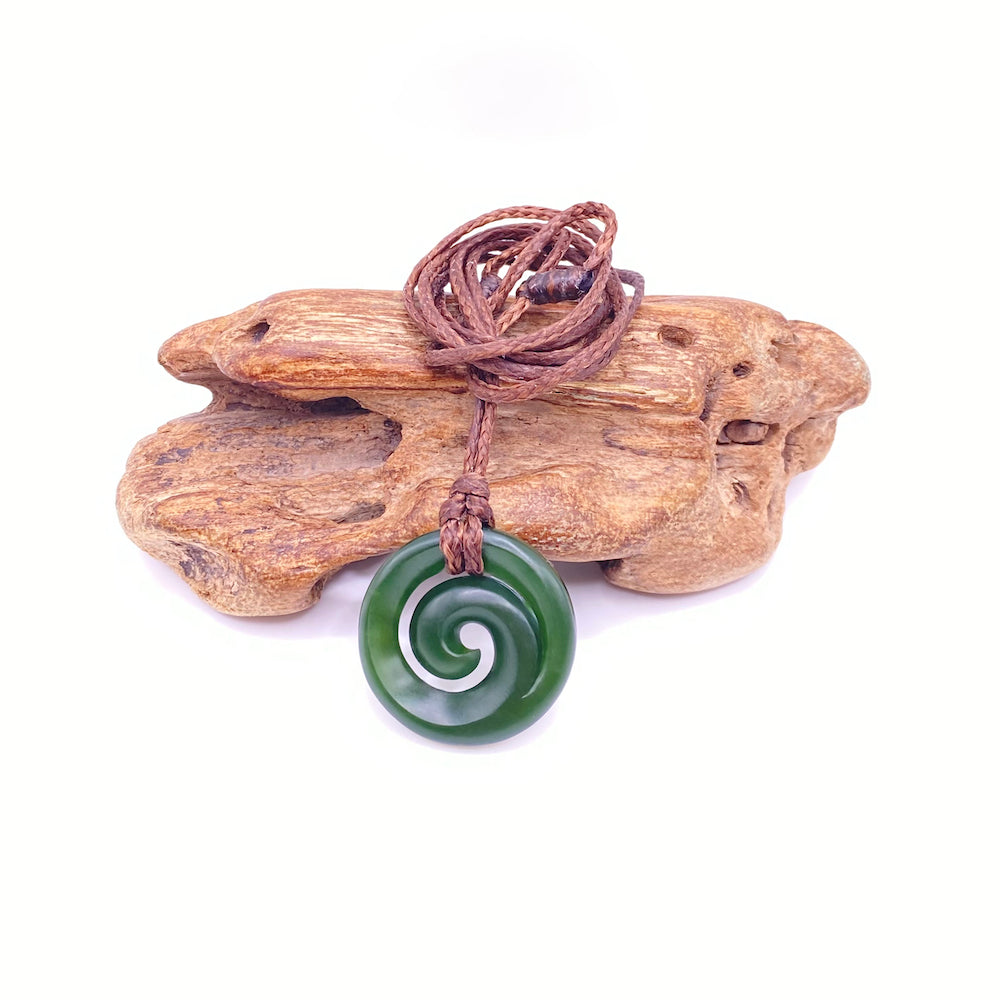 Small Kahurangi Koru Pendant