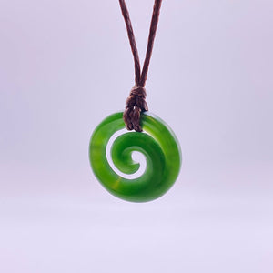 Small Kahurangi Koru Pendant