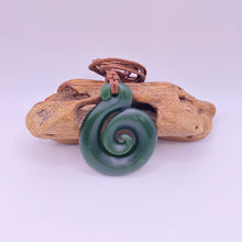 Load image into Gallery viewer, Koru Hei Matau Combination Pendant
