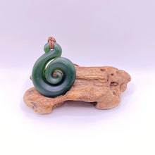 Load image into Gallery viewer, Koru Hei Matau Combination Pendant
