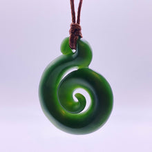 Load image into Gallery viewer, Koru Hei Matau Combination Pendant
