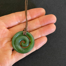 Load image into Gallery viewer, Medium Kahurangi Koru Pendant
