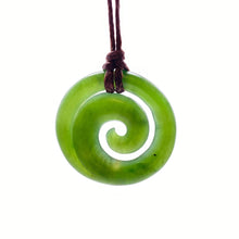 Load image into Gallery viewer, Medium Kahurangi Koru Pendant

