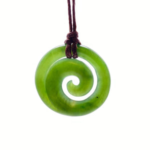 Medium Kahurangi Koru Pendant
