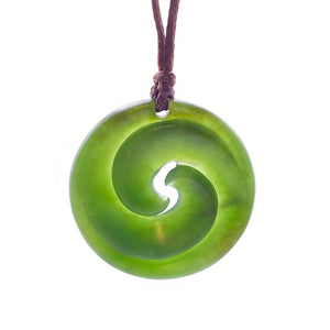 Kahurangi Double Spiral Koru Pendant