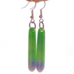 Putiputi Flower Jade Roimata Drop Earrings