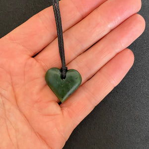 Small Kawakawa Heart Pendant