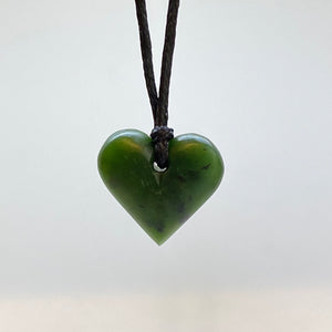 Small Kawakawa Heart Pendant