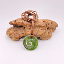 Load image into Gallery viewer, Small Martyr River Pounamu Koru Pendant
