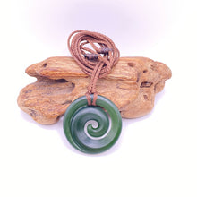 Load image into Gallery viewer, Kawakawa Koru Pendant
